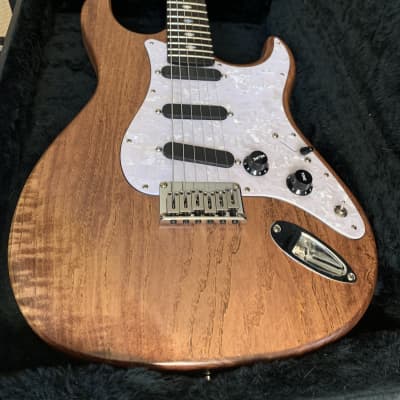 All koa Carvin Bolt (Stratocaster / dream machine style) image 1
