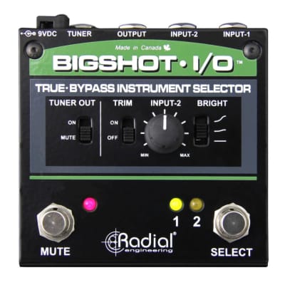 Reverb.com listing, price, conditions, and images for radial-bigshot-i-o