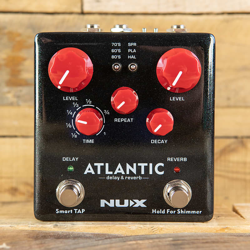 NuX Atlantic Delay & Reverb - Shimmer, freeze, tape, analog, digital, spring, plate... image 1