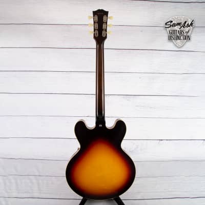 Gibson 1961 ES-335 REISSUE VOS ELECTRIC GUITAR (VINTAGE BURST) image 4
