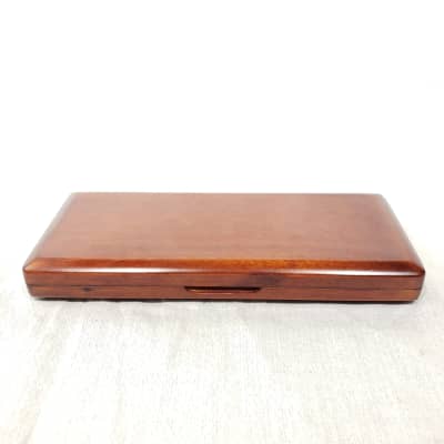 Rigotti EB/10WB Wooden Case for 10 Bassoon Reeds Brown image 2