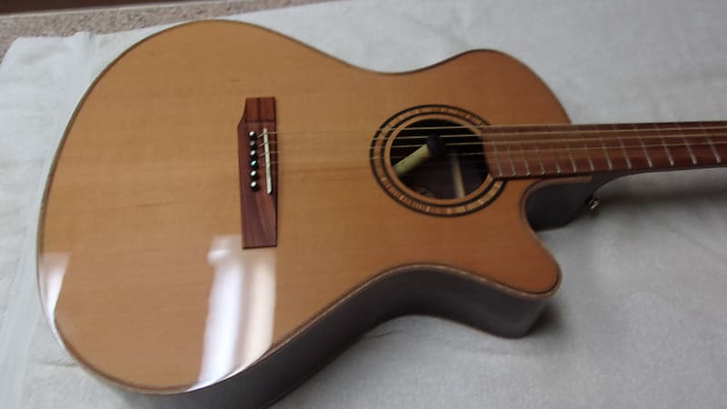 XLT MIK Andrew White EOS 1013C All Solid Wood Acoustic | Reverb