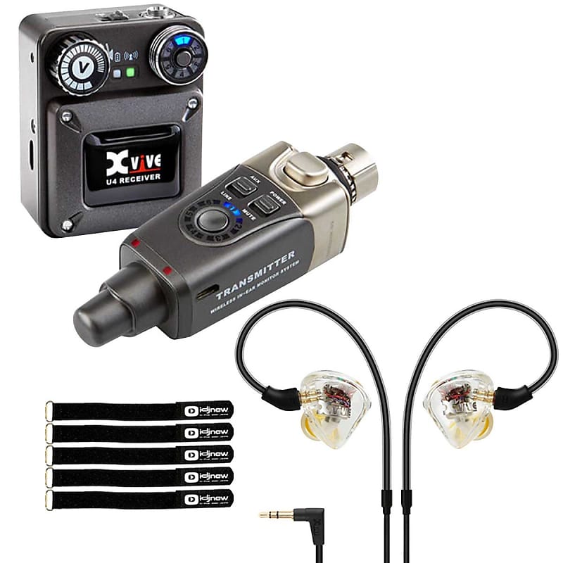 Xvive U4R2 Wireless in-Ear Monitoring System, with Transmitter and Beltpack Rece popular