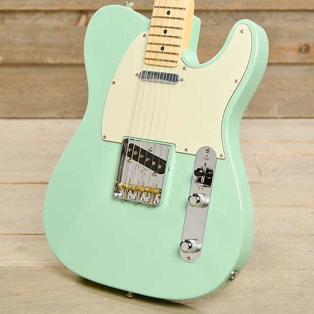 Fender telecaster mint green top
