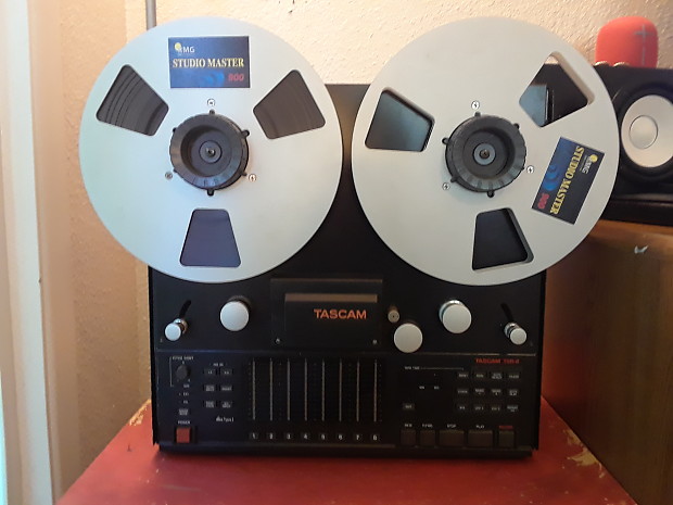TASCAM TSR-8 reel to reel w/ three 1/2 tapes --- (recently calibrated)