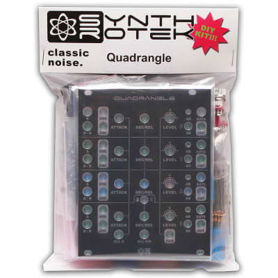 Synthrotek Quadrangle DIY Kit: Eurorack Quad Envelope Kit image 1