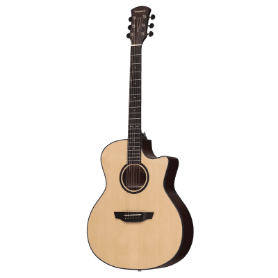 Orangewood Morgan Spruce Live Solid Top Cutaway Acoustic-Electric Guitar w/ Fishman EQ image 3