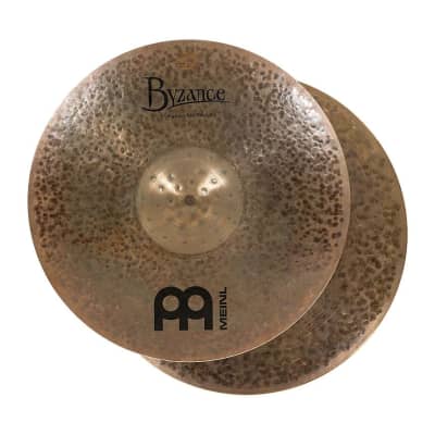 Meinl 15" Byzance Big Apple Dark Hi-Hat Cymbals (Pair)