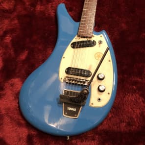 c.1969 Yamaha SG-2C “Flyng Banana” MIJ Vintage Guitars “Aqua Blue” image 1