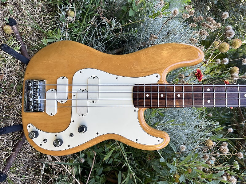 1983 Fender Precision Elite II - Natural - Rosewood Fretboard - OHSC image 1