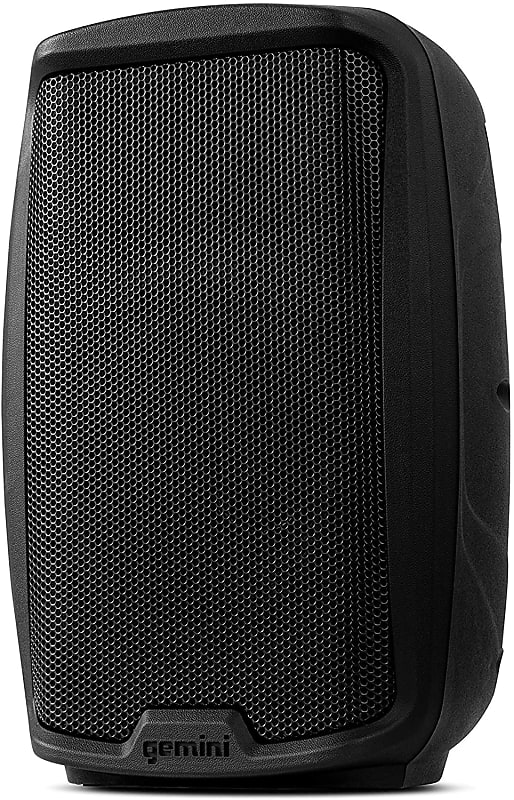 Gemini Sound AS-2110P Amplified 2-Channel PA DJ System, 10" Inch Woofer 1000W Watts Power Speakers with XLR Input/Output, 2 x 1/4" Inch Microphone/RCA and AUX Inputs w/Handles image 1