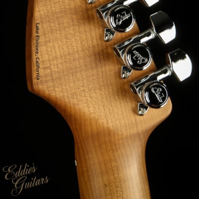 Suhr Eddie's Guitars Exclusive Custom Classic T Roasted - Aqua Sparkle image 8