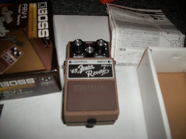 Boss Legend Series FRV-1 '63 Fender Spring Reverb Mint with
