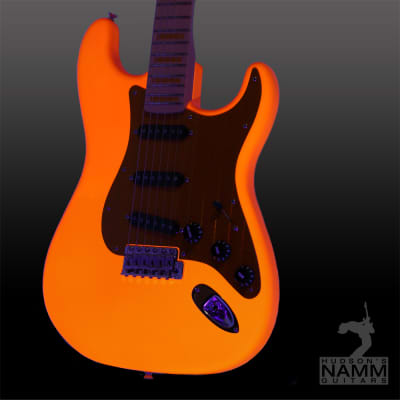 2018 Fender NAMM Display Masterbuilt Road Cone Glow On Stage  NOS Stratocaster  D Galuszka  BrandNew image 5