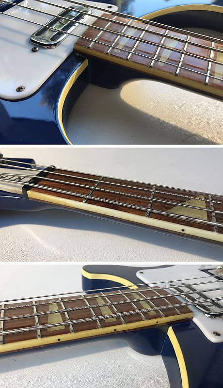 1973 Rickenbacker 4001 Azureglo Blue ~Very CLEAN~ Vintage