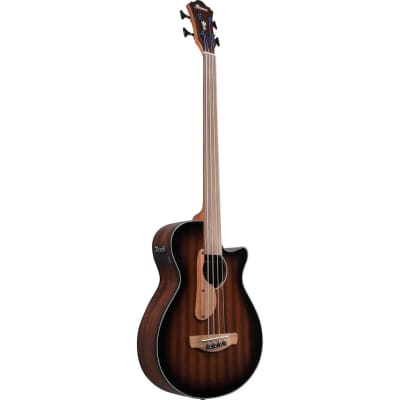 Ibanez AEGB24FEMHS Acoustic Bass - Mahogany Sunburst High Gloss for sale