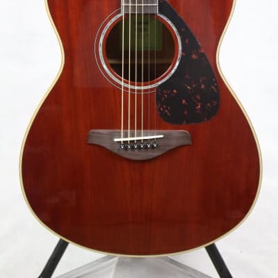 Yamaha FS850 Small Body All Mahogany Acoustic Guitar image 2