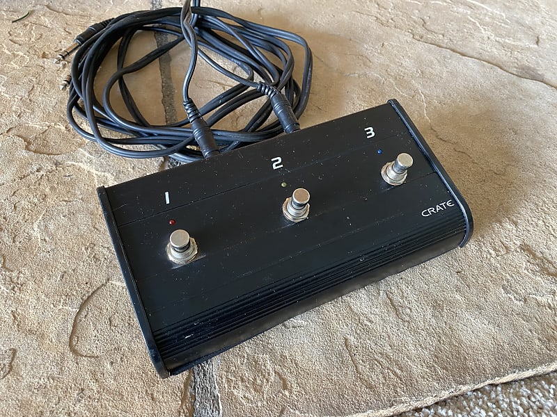 Crate 3 Channel Footswitch Reverb