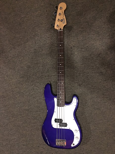 Dark blue bass guitar top