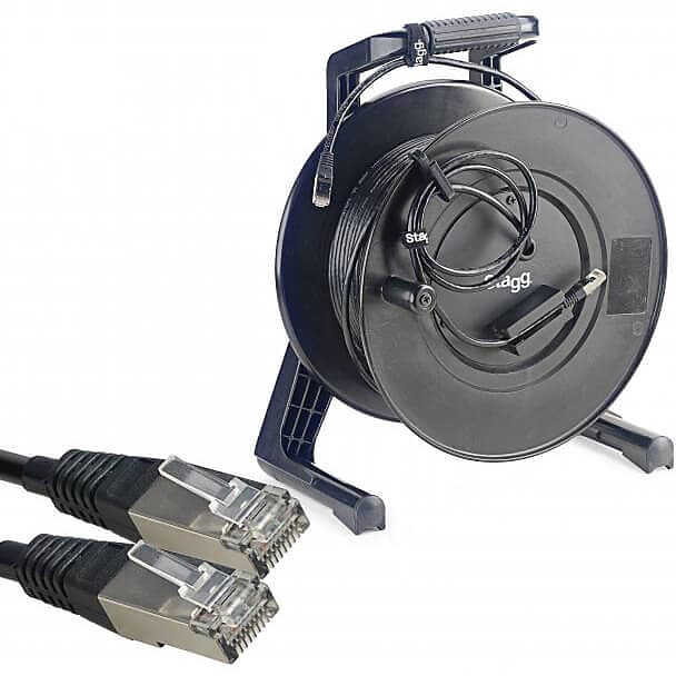 Stagg N-Series Network Cable on Cable Reel - 50m/160ft