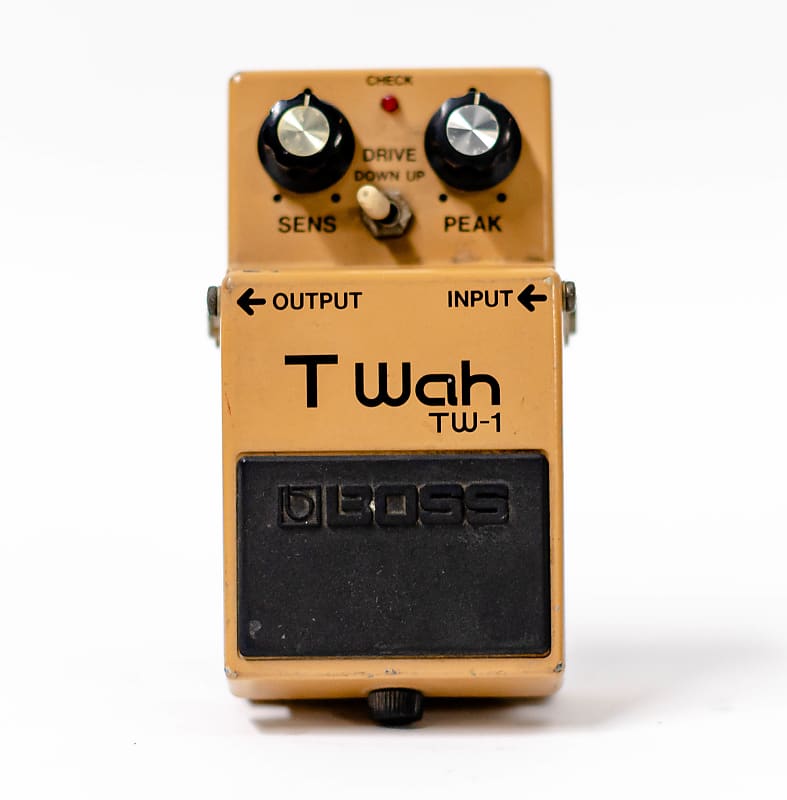 Boss T Wah Touch Wah TW-1 Guitar Effect Pedal - Made In Japan - Black Label image 1