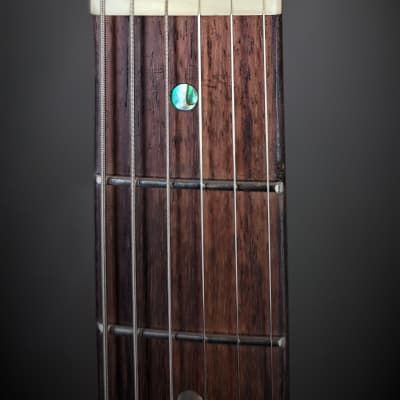 Manuel Ali Guitars Custom Thinline Relic  2020 relic black image 7