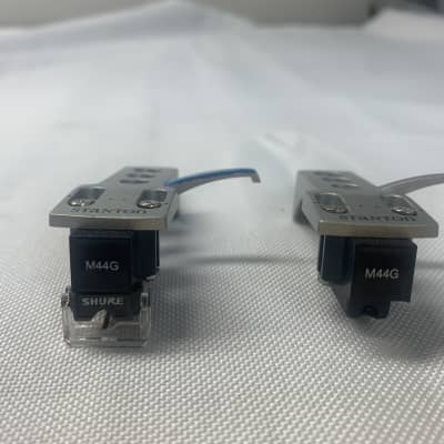 Shure M44G on Stanton H4S Headshell Sold As A Pair 1 Stylus Needed image 2