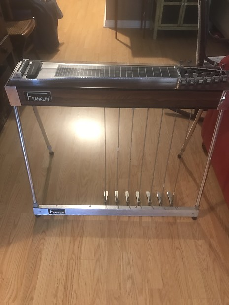 Franklin Pedal Steel Extremely Rare Universal 12 Rosewood Mica