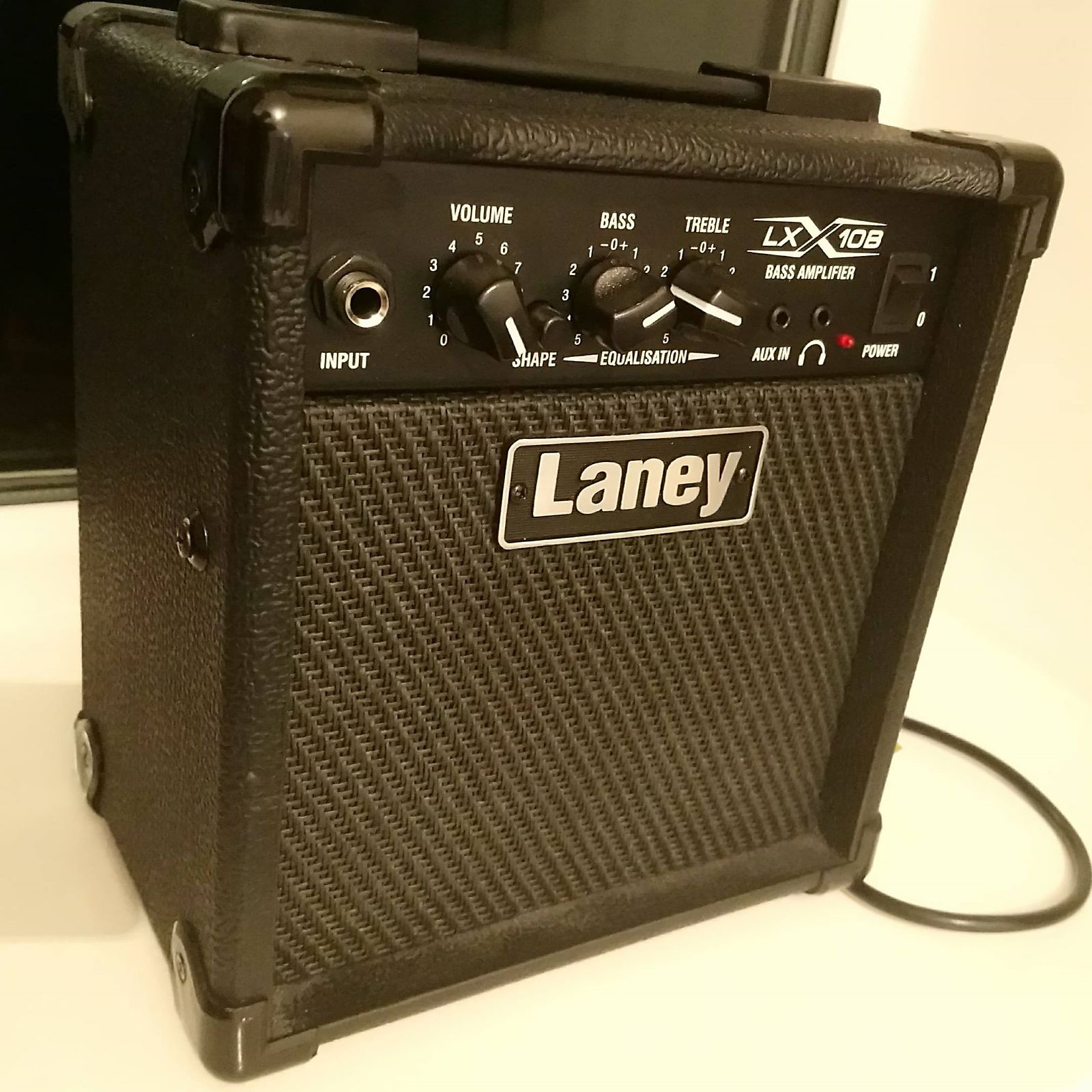 Laney LX10B 10Watt 1x5" Bass Combo Practice Amp Reverb
