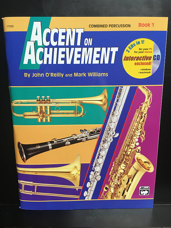 Hal Leonard Accent on Achievement Combined Percussion Book 1 image 1