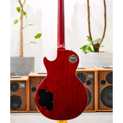 Gibson Custom M2M (Made to Measure) Historic 1959 Les Paul Standard Reissue 3A Quilt Limited Run-Red Tiger Gloss image 9