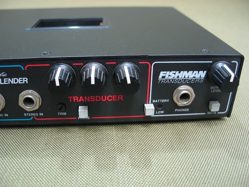 Fishman Bass Blender Transducer Black