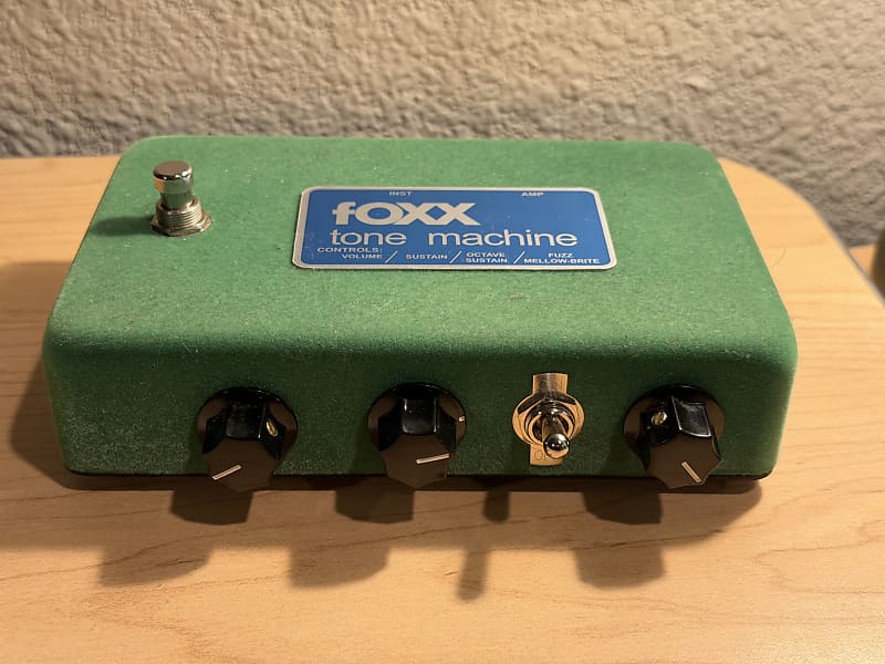 Foxx Tone Machine Reissue Octave Fuzz | Reverb