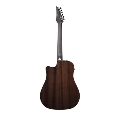 Ibanez ALT30FM Altstar 6-String Acoustic Guitar (Right Hand, Transparent Black Sunburst High Gloss) image 4