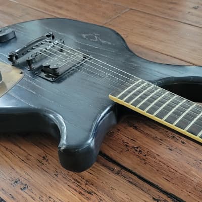 Mara Canada Custom Made Oddity Neck Thru Chambered Ash Body Electric Guitar Odyssey image 3