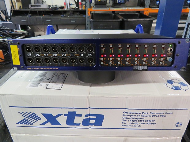 XTA DS-800D マイクプリアンプ2 定価38万円 XTA DS-800D マイク