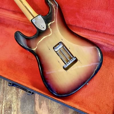 Fernandes Burny Custom strat 1976 Sunburst original vintage
