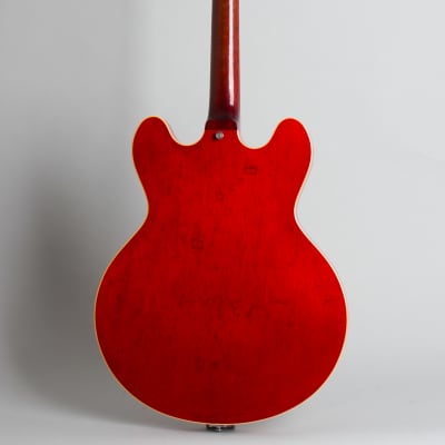 Gibson ES-330TDC Thinline Hollow Body Electric Guitar (1967), ser. #094709, original black hard shell case. image 2
