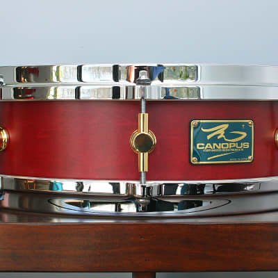 Canopus 1Ply Walnut 5.5 x 14 SSWN-1455 Natural LQ Snare Drum | Reverb