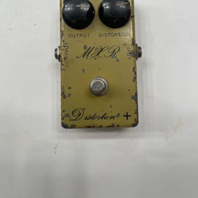 MXR Distortion + ビンテージ77年〜78年製 ヴィンテージ］MXR / 1978年製 Distortion + Block Logo