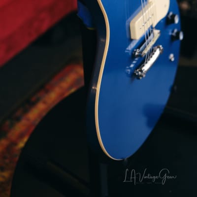 Josh Williams Stella Jr. Electric Guitar #276 - Lightly Relic'd Pelham Blue Finish with  Lollar P90 Soapbar Pickups! image 13