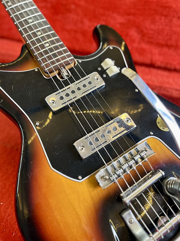 Kay ET-200 electric guitar 1960's - Teisco bizarre MIJ Japan