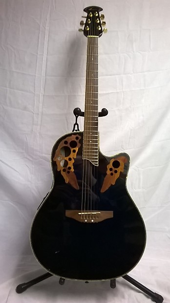 Ovation Celebrity CC48 Acoustic Electric Guitar Black