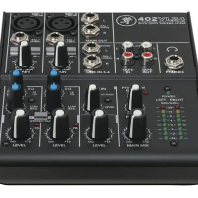 Mackie 402VLZ4 4-Channel Compact Mixer w/ Onyx Mic PreampsPROAUDIOSTAR image 3