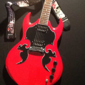 Minarik Fury Double Cutaway Electric Guitar Red image 3