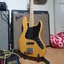 1985 Fender MIJ '75 Jazz Bass Reissue Fuji-Gen Vintage Japan Ash Body Maple Neck *Rare*