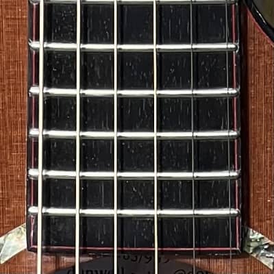 2001 Alan Dunwell Custom 000 12 Fret Cutaway Acoustic/Electric Guitar W/HSC Natural image 4