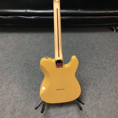 Squier Affinity Telecaster Left-Handed with String-Through Bridge Butterscotch Blonde image 10