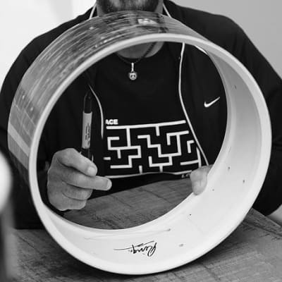Ludwig Ringo Starr, Starr Festival Limited Edition Snare Drum. ONLY 1 LEFT!! 2018 - Black Oyster Pearl image 7
