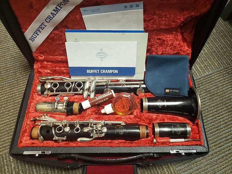 Buffet Crampon R13 Silver Clarinet New Pads Vandoren B45